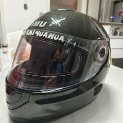 AMU carbon fiber helmet men's motorcycle full helmets Are The Walking In To Work