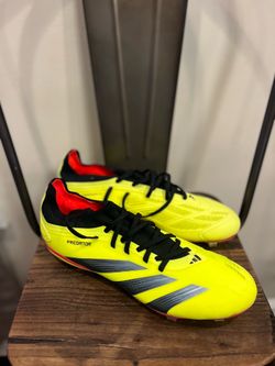 Adidas Predator 24 Pro FG 'Team Solar Yellow' Soccer Cleats Men’s Size 10.5 NEW