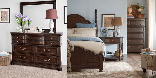 4 piece Havertys King Bedroom Set - Complete Matching Set - Excellent Condition