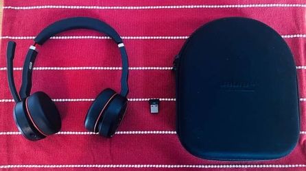 Jabra evolve Wireless Headset+Link 380a Adapter