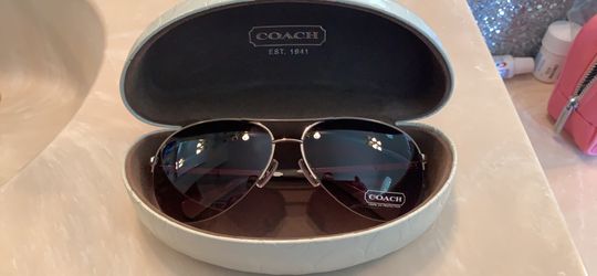 Coach aviator sunglasses