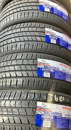 245 45 20 New set of tires