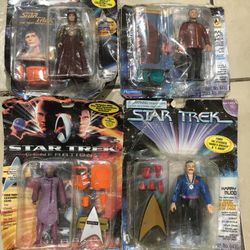 Star Trek Next Generation Toys Action Figures 90s Unopened