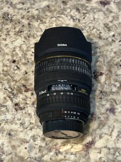 Sigma Zoom Lens 15-30mm