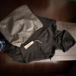 2023 Fear of God Essentials Hoodie Jet Black MEDIUM 