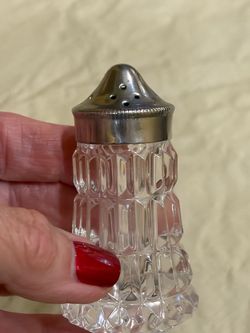 Waterford Vintage salt and pepper shakers