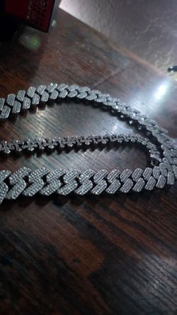 Bracelet and necklace silver