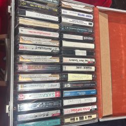 Cassette Tapes And Case