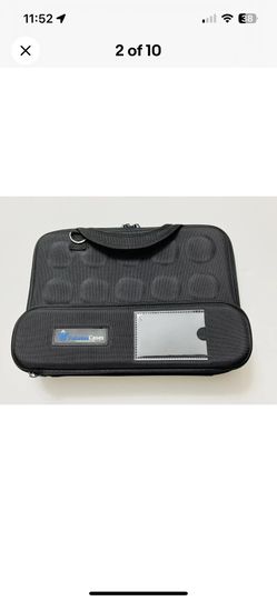 Bubble II Case with Charger Storage for 11" Chromebook, Latop, Netbook, Black