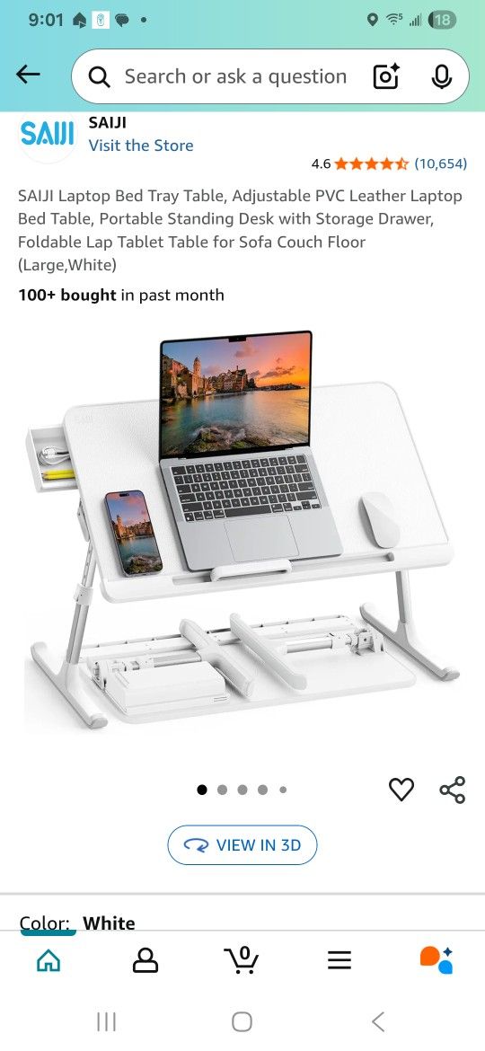SAIJI Multifunctional Folding Table