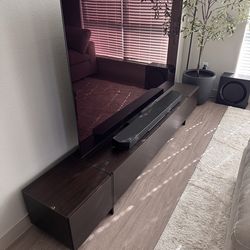 Ultra modern TV stand / media console