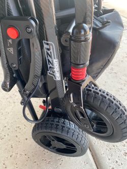 Jazzy Carbon Lightweight Travel Wheelchair
