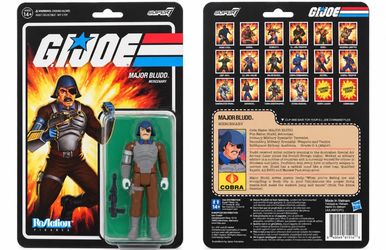 G.I. Joe Super7 ReAction Major Bludd
