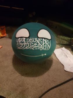 Saudi Arabia Countryball Plush Smiling