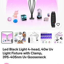 4 Head Uv Black light