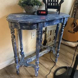 Side Table -vintage Solid Wood
