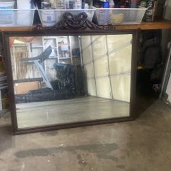 Antique mirror