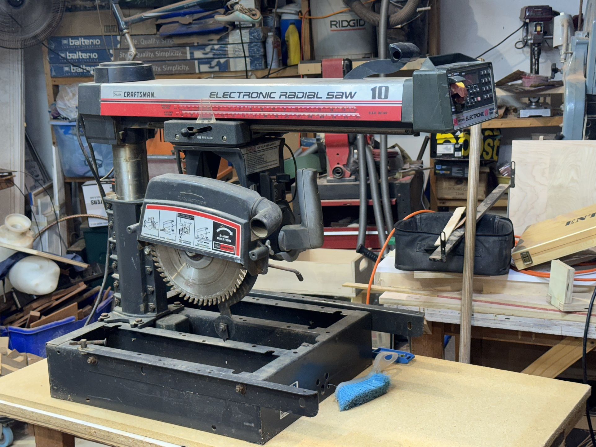 10” Craftsman Electronic Saw