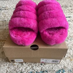 Hot Pink Ugg Slip Ons 