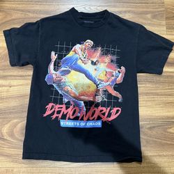 Demoworld X Street Fighter Streets Of Chaos Skater Brand Size Medium Rare Scarcy