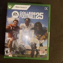 College football 25 Xbox Series X