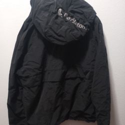 PlayStation Pull Over Windbreaker Rain Jacket Quarter Zip Size Med. 