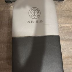Gold's Gym XR 5.9 Adjustable Slant Workout Weight Bench. 