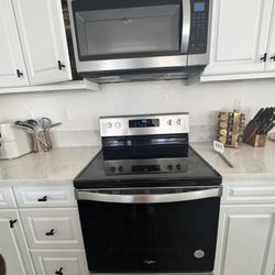 Electric Stove And Microwave Set 