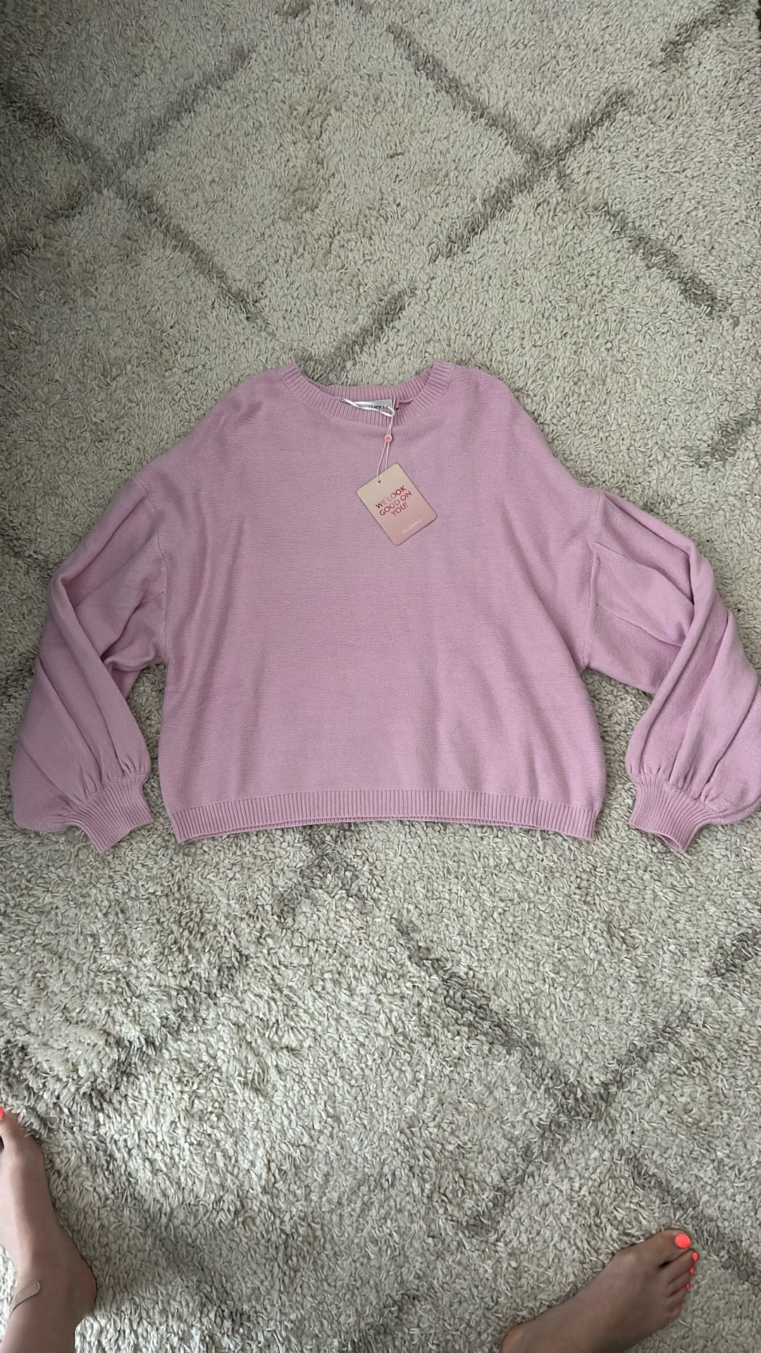 Brand New Pink sweater