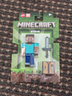 Mattel - Minecraft 3.25'' Steve Figure with Accessories [New Toy] Figure