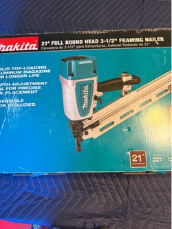 Makita 21° Full Round Head 3-1/2" Framing Nailer