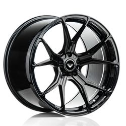 19/20" VORSTEINER V-FF 103 BLACK FORGED WHEELS RIMS FITS CHEVROLET CORVETTE C8