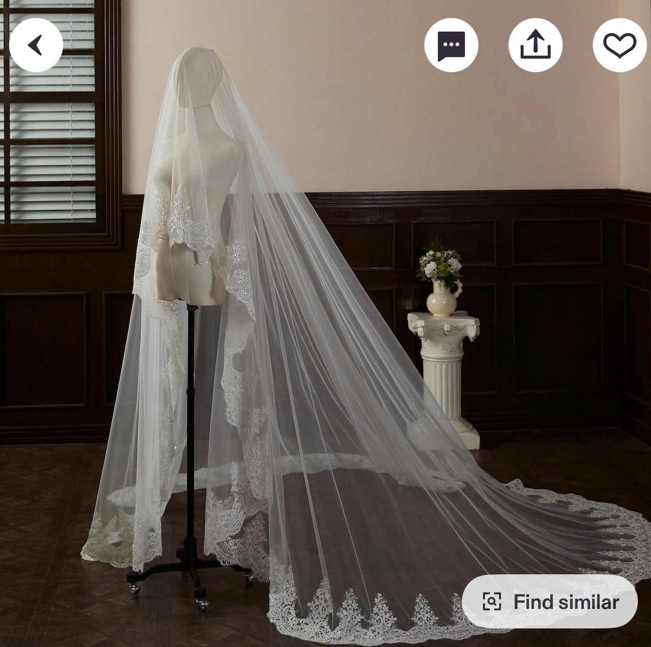 Cathedral Wedding Veil 