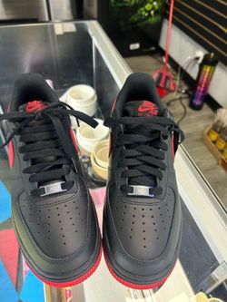 All black & red Air Force 1