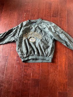 Vintage packers wind breaker unisex size large