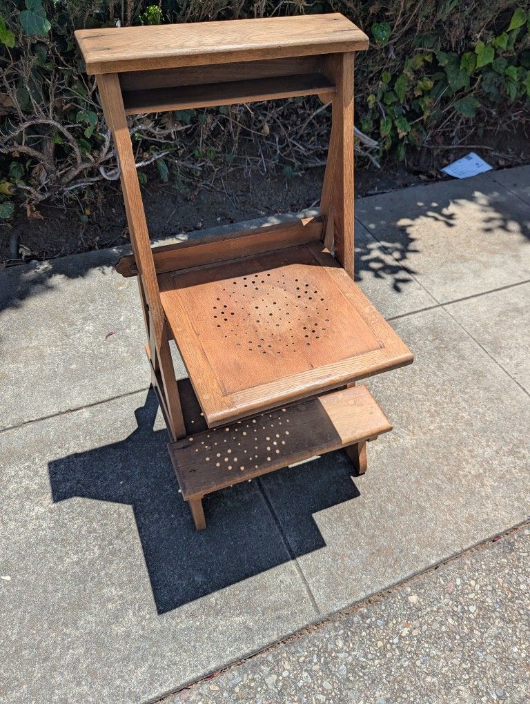 Vintage Prayer Chair