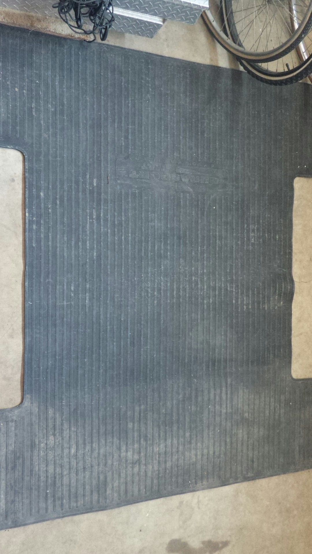 Durasport truck bed rubber mat.