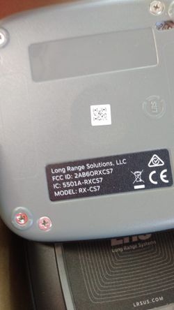 LRS RX-CS7 Coaster Pager Guest Restaurant Paging System Replacement Bl [KO6609]