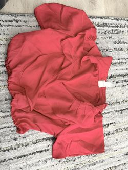 Red Cropped Top