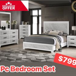 4 Pc Bedroom Set 