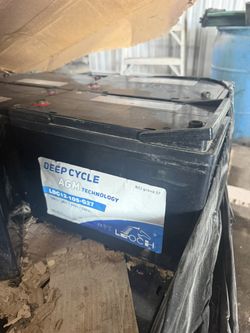 ⚡ 12V AGM DEEP CYCLE BATTERY 🔋 RV • MARINE • SOLAR