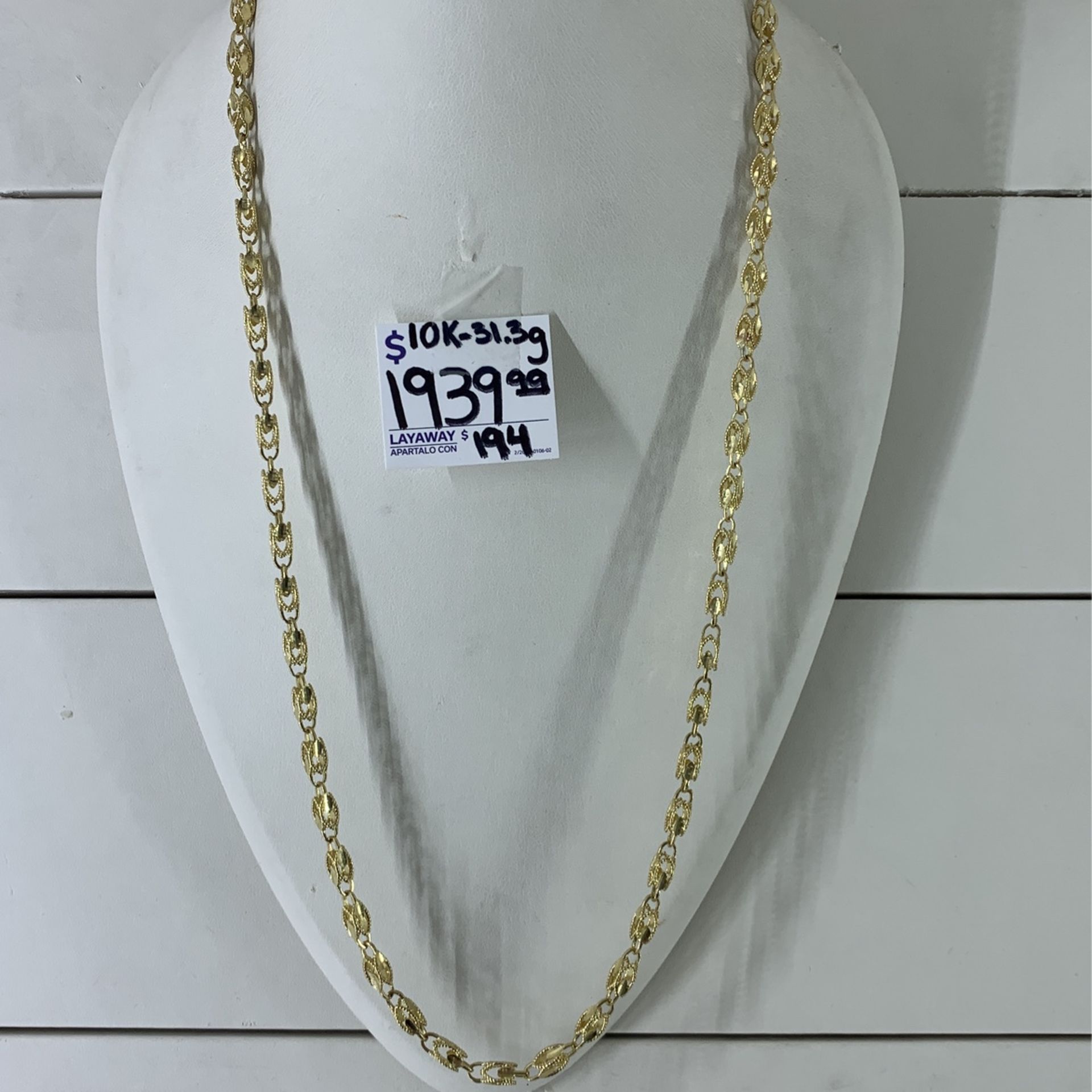 10k Turkish Link 31.3 Grams 