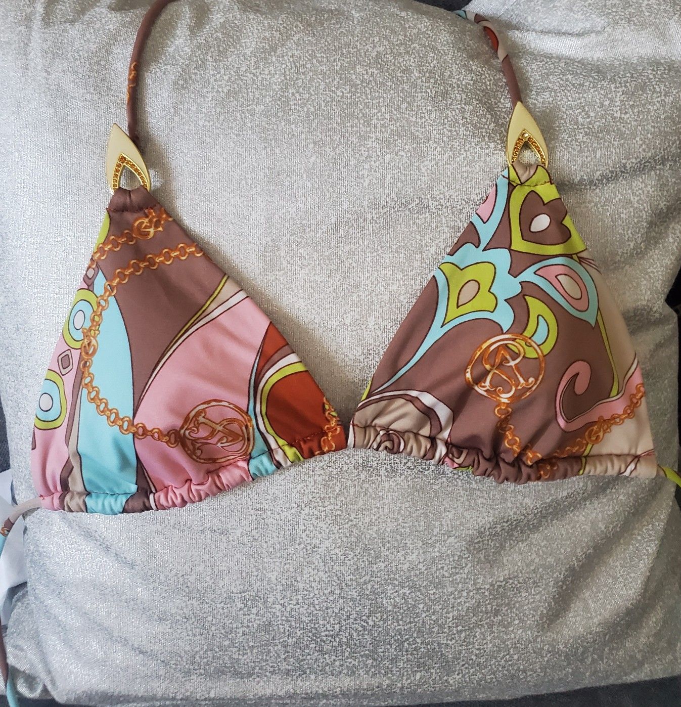 Halter Swimsuit Top