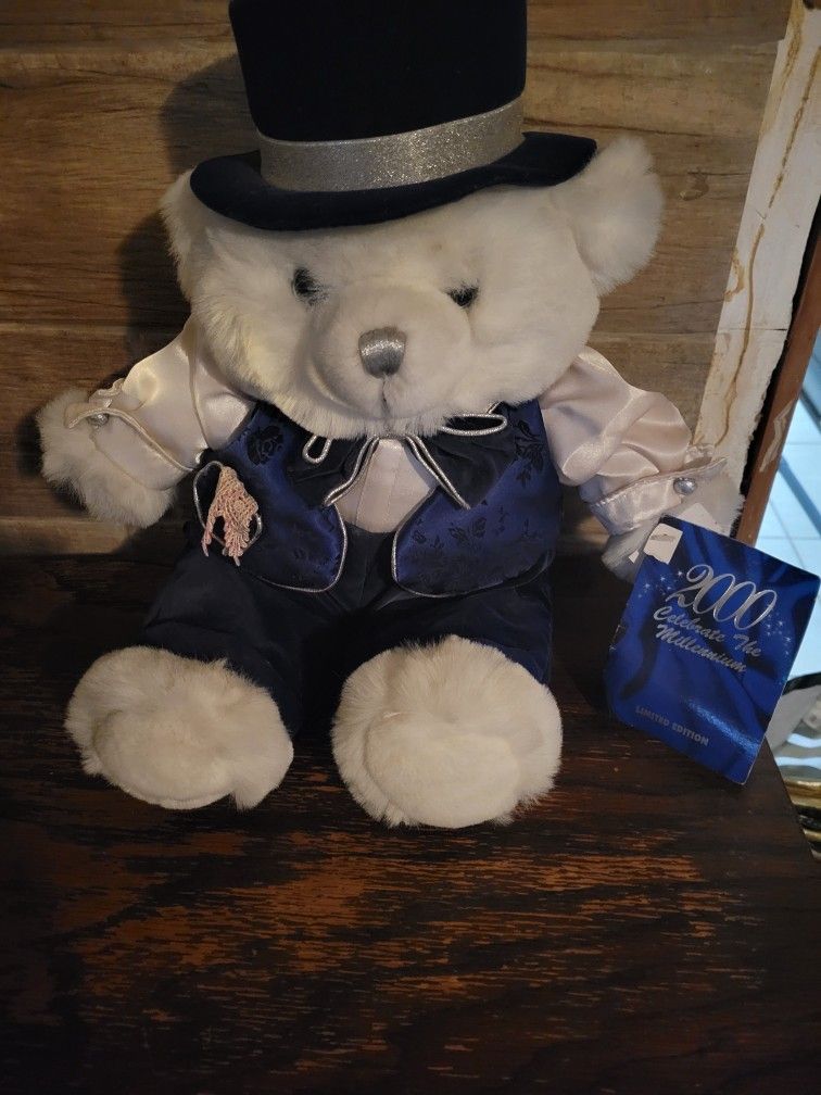 Snowflake White Teddy Bear