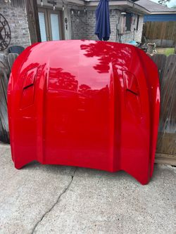 Mustang OEM wheels / hood