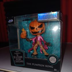 Nightmare Before Christmas Pumpkin King 2.5” DIECAST FIGURE TIM BURTON'S. GR10