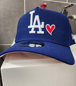 Los Angeles Dodgers Heart Hat