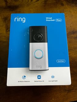 Ring Wired Doorbell Plus 2nd Gen