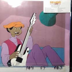 Rudy From Fat Albert Original Animation Cell
