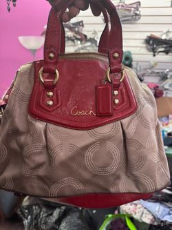 Coach Signature Satchel Handbag